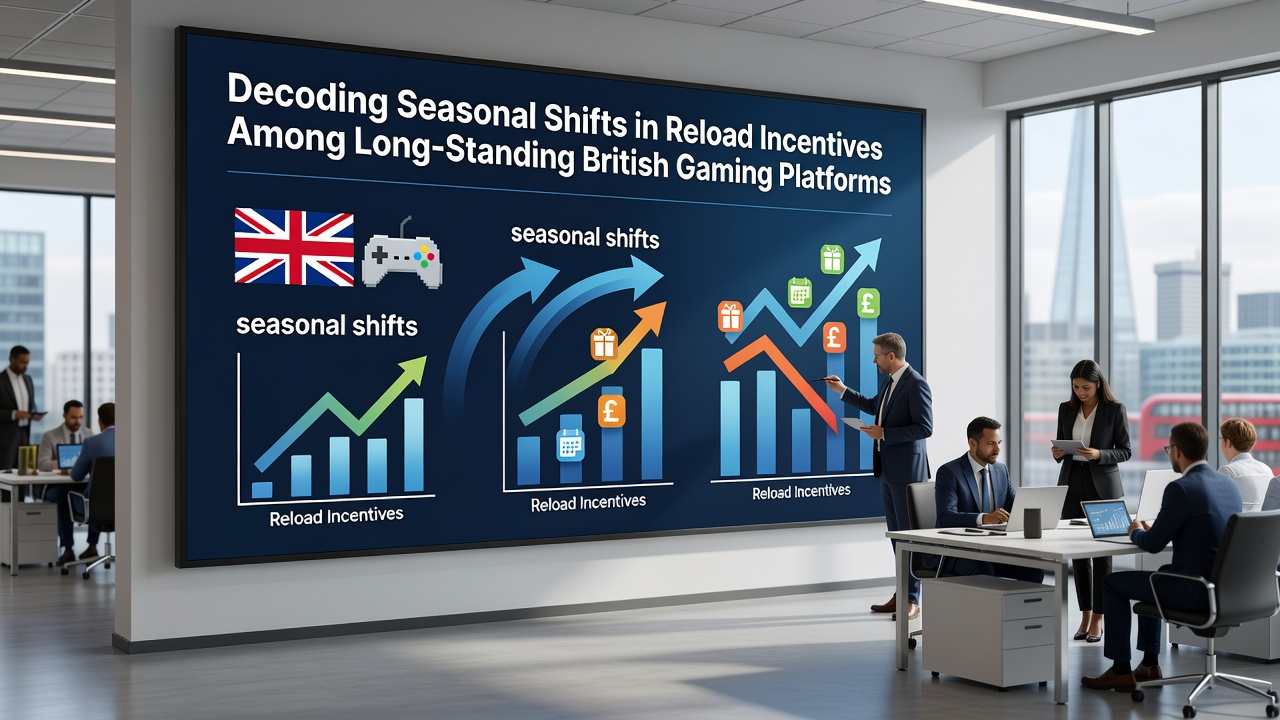 Charts illustrating reload incentive adjustments on British platforms during autumn and winter months
